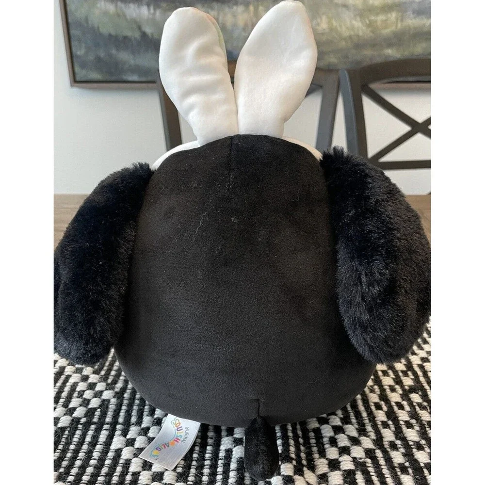 Squishmallow 8" Nathaniel Cocker Spaniel Dog Bunny Ears Easter Plush Retired - Picture 5 of 8